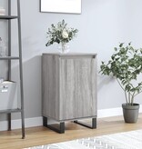 VidaXL Dressoir 40x35x70 cm bewerkt hout grijs sonoma