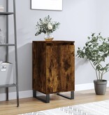 VidaXL Dressoir 40x35x70 cm bewerkt hout gerookt eikenkleurig