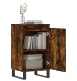 VidaXL Dressoir 40x35x70 cm bewerkt hout gerookt eikenkleurig