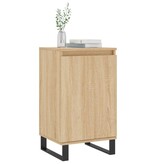 VidaXL Dressoir 40x35x70 cm bewerkt hout sonoma eikenkleurig