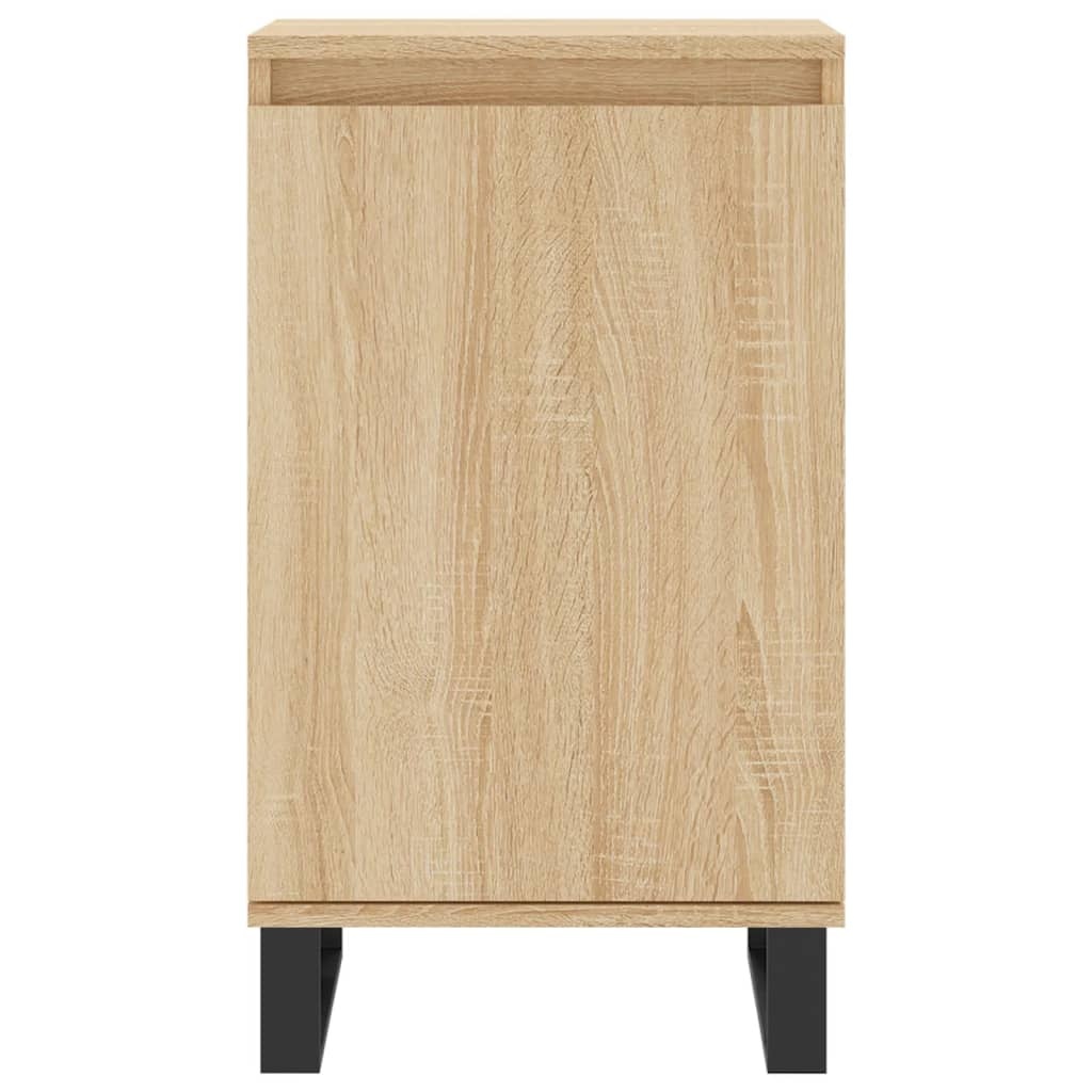 VidaXL Dressoir 40x35x70 cm bewerkt hout sonoma eikenkleurig