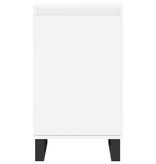 VidaXL Dressoir 40x35x70 cm bewerkt hout wit