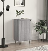 VidaXL Dressoir 40x35x70 cm bewerkt hout grijs sonoma