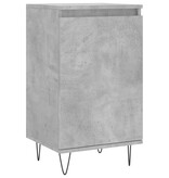 VidaXL Dressoir 40x35x70 cm bewerkt hout betongrijs