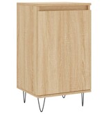 VidaXL Dressoir 40x35x70 cm bewerkt hout sonoma eikenkleurig