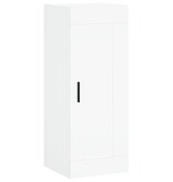 VidaXL Wandkast 34,5x34x90 cm bewerkt hout wit