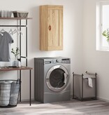 VidaXL Wandkast 34,5x34x90 cm bewerkt hout sonoma eikenkleurig