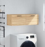 VidaXL Wandkast 100x36,5x35 cm bewerkt hout sonoma eikenkleurig