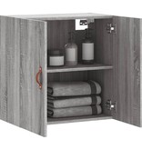 VidaXL Wandkast 60x31x60 cm bewerkt hout grijs sonoma eikenkleurig