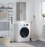 VidaXL Hangkast 34,5x34x90 cm grijs sonoma eikenkleurig