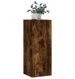 VidaXL Hangkast 34,5x34x90 cm gerookt eikenkleurig