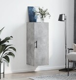 VidaXL Hangkast 34,5x34x90 cm betongrijs