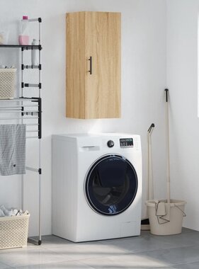 VidaXL Hangkast 34,5x34x90 cm sonoma eikenkleurig