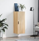 VidaXL Hangkast 34,5x34x90 cm sonoma eikenkleurig