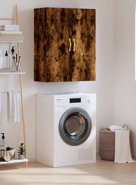 VidaXL Wandkast 69,5x34x90 cm gerookt eikenkleurig