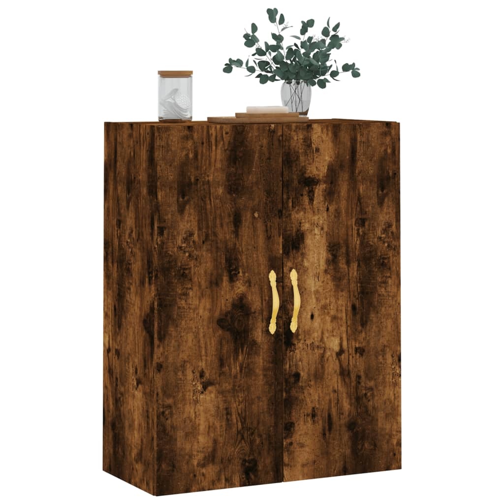 VidaXL Wandkast 69,5x34x90 cm gerookt eikenkleurig