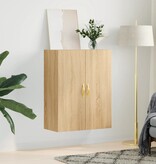 VidaXL Wandkast 69,5x34x90 cm sonoma eikenkleurig