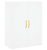 VidaXL Wandkast 69,5x34x90 cm wit
