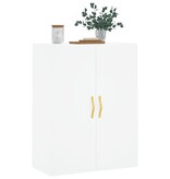 VidaXL Wandkast 69,5x34x90 cm wit