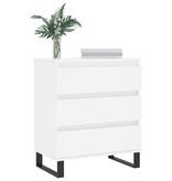 VidaXL Dressoir 60x35x70 cm bewerkt hout wit