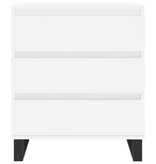 VidaXL Dressoir 60x35x70 cm bewerkt hout wit