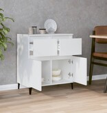 VidaXL Dressoir 60x35x70 cm bewerkt hout wit