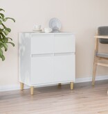 VidaXL Dressoir 60x35x70 cm bewerkt hout wit