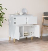 VidaXL Dressoir 60x35x70 cm bewerkt hout wit