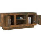VidaXL Tv-meubel 102x35x45 cm bewerkt hout gerookt eikenkleurig
