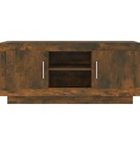 VidaXL Tv-meubel 102x35x45 cm bewerkt hout gerookt eikenkleurig