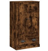 VidaXL Hoge kast 60x35,5x103,5 cm bewerkt hout gerookt eikenkleurig
