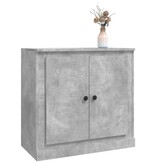 VidaXL Dressoir 70x35,5x67,5 cm bewerkt hout betongrijs