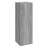 VidaXL Tv-meubelen 2 st 30,5x30x90 cm bewerkt hout grijs sonoma eiken