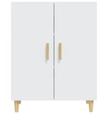 VidaXL Dressoir 70x34x90 cm bewerkt hout wit