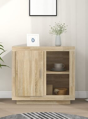 VidaXL Dressoir 80x40x75 cm sonoma eikenkleurig