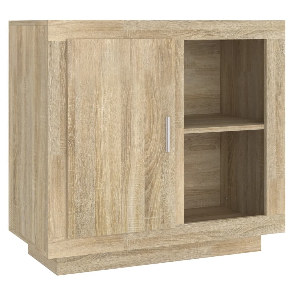 VidaXL Dressoir 80x40x75 cm sonoma eikenkleurig