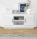 VidaXL Tv-meubel 102x35x45 cm bewerkt hout wit