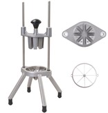 VidaXL Fruit Cutter Zilver 20 x 20 x 48 cm Gegoten aluminium