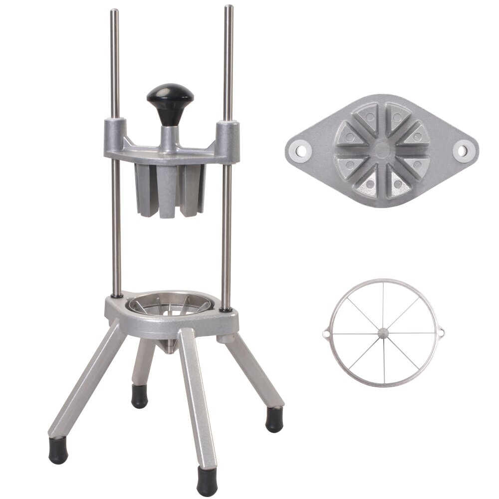 VidaXL Fruit Cutter Zilver 20 x 20 x 48 cm Gegoten aluminium