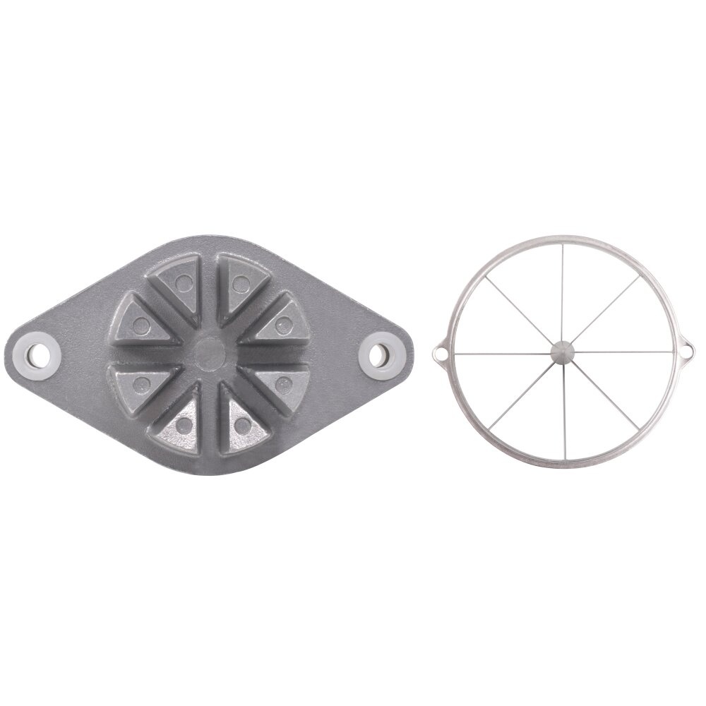 VidaXL Fruit Cutter Zilver 20 x 20 x 48 cm Gegoten aluminium