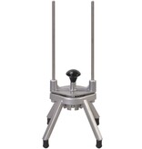 VidaXL Fruit Cutter Zilver 20 x 20 x 48 cm Gegoten aluminium