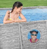 VidaXL Zwembadset Power Steel 427x250x100 cm