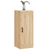 VidaXL Wandkast 34,5x34x90 cm bewerkt hout sonoma eikenkleurig