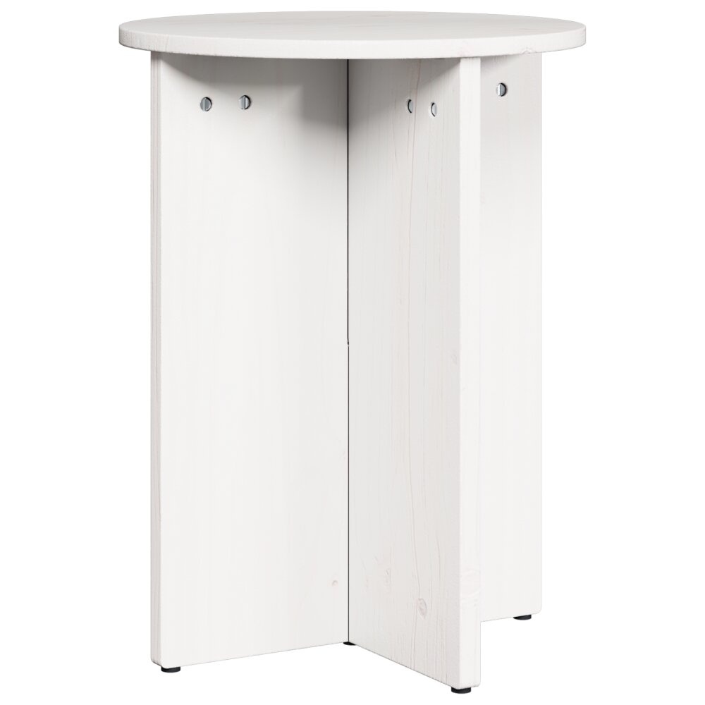 VidaXL Koffietafel Set 2 pcs Wit 41,5 x 41,5 x 41 cm