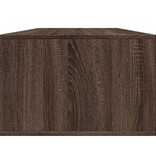 VidaXL Salontafel 102x55x35 cm bewerkt hout bruin eikenkleur
