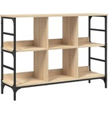 VidaXL Dressoir 102x32x73,5 cm bewerkt hout sonoma eikenkleurig