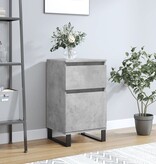 VidaXL Dressoir 40x35x70 cm bewerkt hout betongrijs