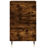 VidaXL Dressoir 40x35x70 cm bewerkt hout gerookt eikenkleurig