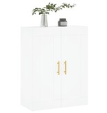 VidaXL Wandkast 69,5x34x90 cm bewerkt hout wit