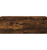 VidaXL Wandkast 100x36,5x35 cm bewerkt hout gerookt eikenkleurig